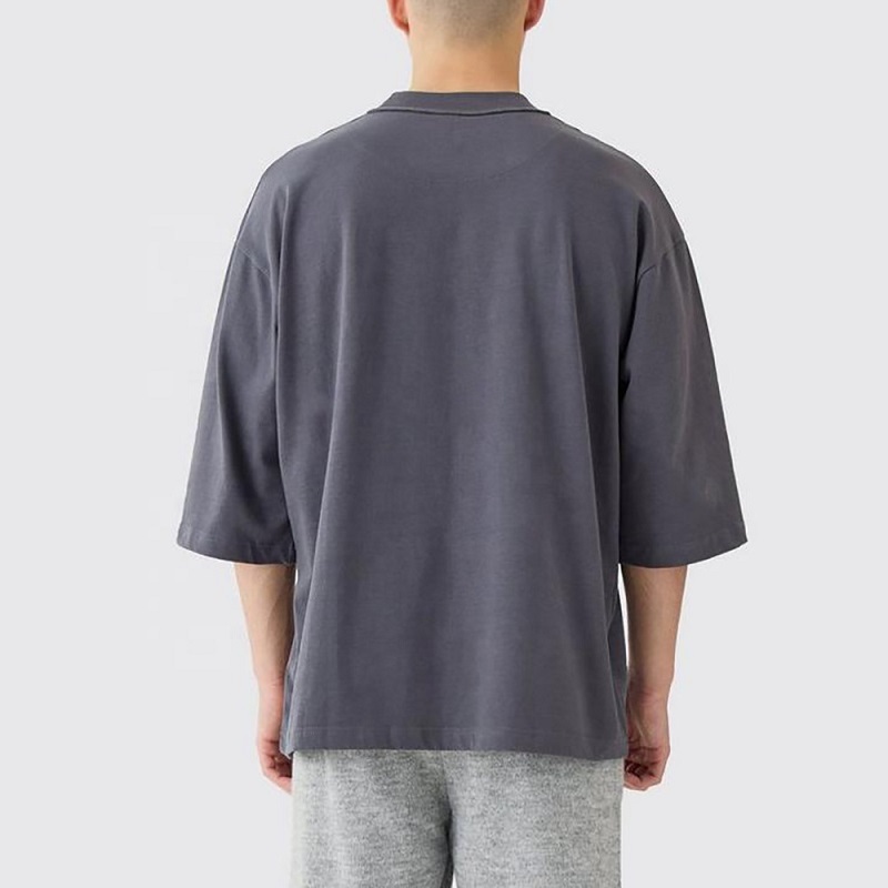 Pullover Streetwear Short Sleeve Boxy Fit Plain Solid T-Shirt Breathable Heavyweight Cotton Student Life Men's,Changsha Fancy Apparel Co.,Ltd.,Pullover Streetwear Short Sleeve Boxy Fit Plain Solid T-Shirt Breathable Heavyweight Cotton Student Life Men's