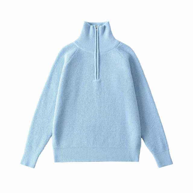 Minimalist Men Half Zip Knit Pullover Solid Color Waffle Texture Sweater Casual Business Style Quarter Zip Stand Collar Knitwear Men,Changsha Fancy Apparel Co.,Ltd.,Minimalist Men Half Zip Knit Pullover Solid Color Waffle Texture Sweater Casual Business Style Quarter Zip Stand Collar Knitwear Men