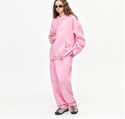 American Style Oversize Hooded Sweatshirt with Drawstring Design 350G Heavyweight Fleece Top for Women Wholesale,Changsha Fancy Apparel Co.,Ltd.,American Style Oversize Hooded Sweatshirt with Drawstring Design 350G Heavyweight Fleece Top for Women Wholesale