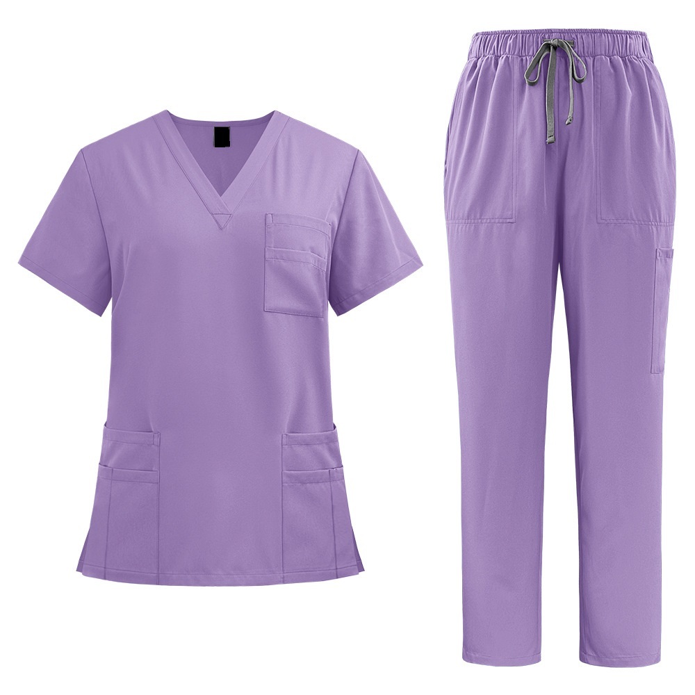 Antimicrobial Textile Fashion Urban Look Durable Quality Spa Beauty Salon Custom Logo Service Nurse Scrub Set New Arrival,Changsha Fancy Apparel Co.,Ltd.,Antimicrobial Textile Fashion Urban Look Durable Quality Spa Beauty Salon Custom Logo Service Nurse Scrub Set New Arrival