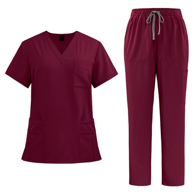 Ready to Ship Jogger Style Clinic Personnel Durable Quality Female Nurse Uniform Wrinkle Resistant Medical School,Changsha Fancy Apparel Co.,Ltd.,Ready to Ship Jogger Style Clinic Personnel Durable Quality Female Nurse Uniform Wrinkle Resistant Medical School