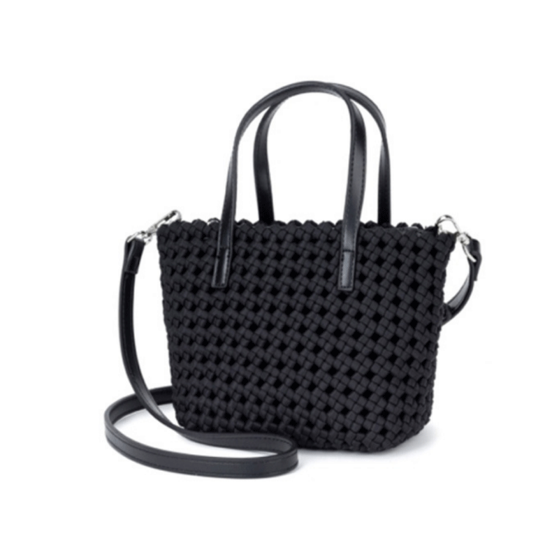 Weaving small windmill knot bag, single shoulder mother and child bag windmill knot vegetable basket