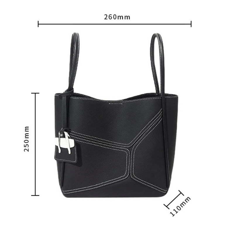 Women's tote bag, women's commuting bag, large capacity portable shoulder bag