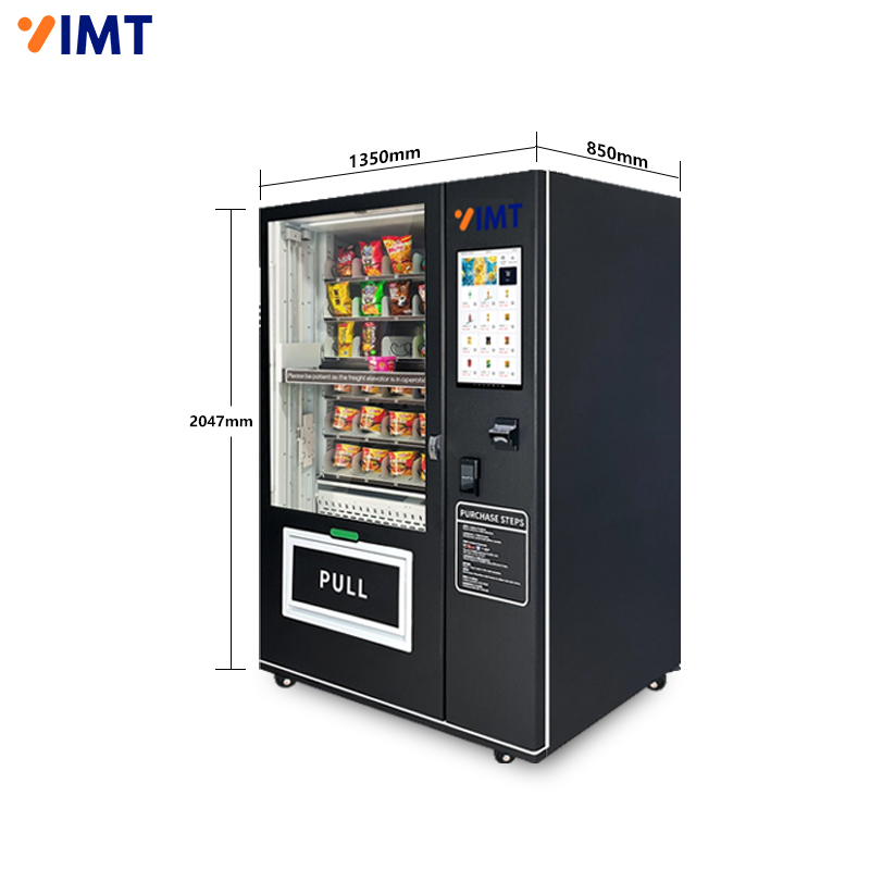 21.5in Touchscreen Drink Snack Vending Machine with Elevator Tray,MY SHOP,21.5in Touchscreen Drink Snack Vending Machine with Elevator Tray