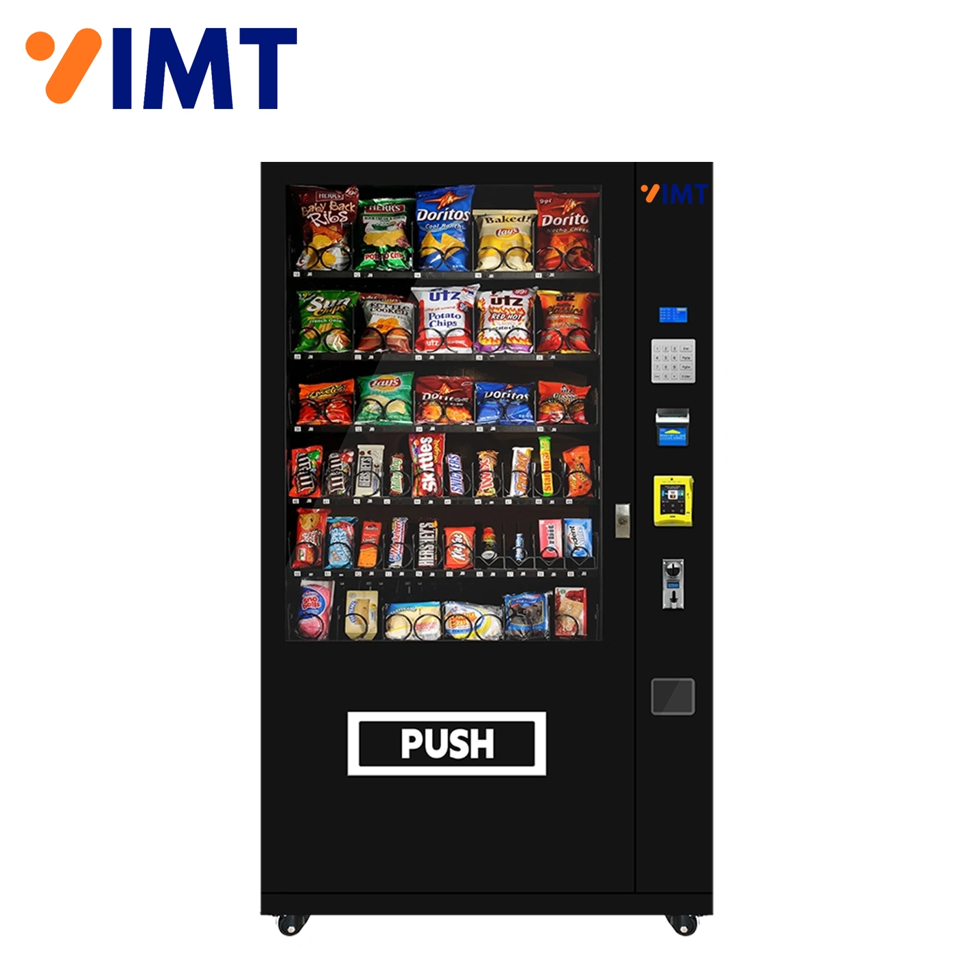 60 Slots Metal Keypad Drink Snack Vending Machine,MY SHOP,60 Slots Metal Keypad Drink Snack Vending Machine