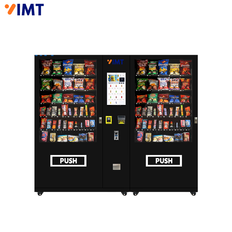 21.5 Inch Touch Screen Smart Drink Snack Combo Vending Machine,MY SHOP,21.5 Inch Touch Screen Smart Drink Snack Combo Vending Machine