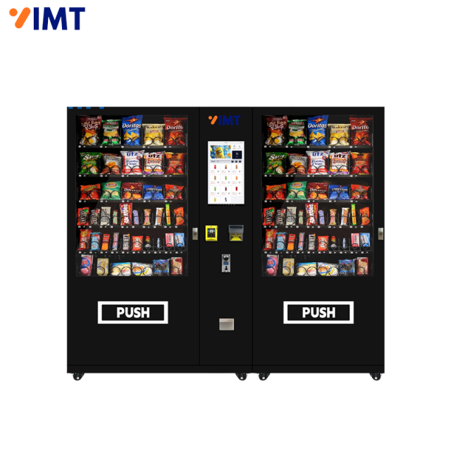 21.5 Inch Touch Screen Smart Drink Snack Combo Vending Machine,MY SHOP,21.5 Inch Touch Screen Smart Drink Snack Combo Vending Machine