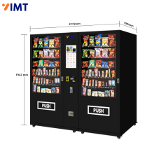 21.5 Inch Touch Screen Smart Drink Snack Combo Vending Machine,MY SHOP,21.5 Inch Touch Screen Smart Drink Snack Combo Vending Machine