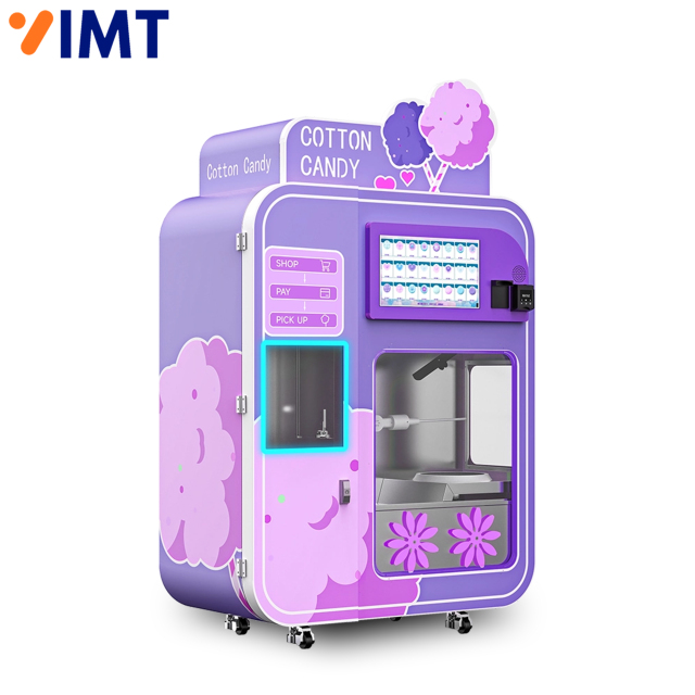 Full Automatic 15.6in Touchscreen Cotton Candy Vending Machine,MY SHOP,Full Automatic 15.6in Touchscreen Cotton Candy Vending Machine