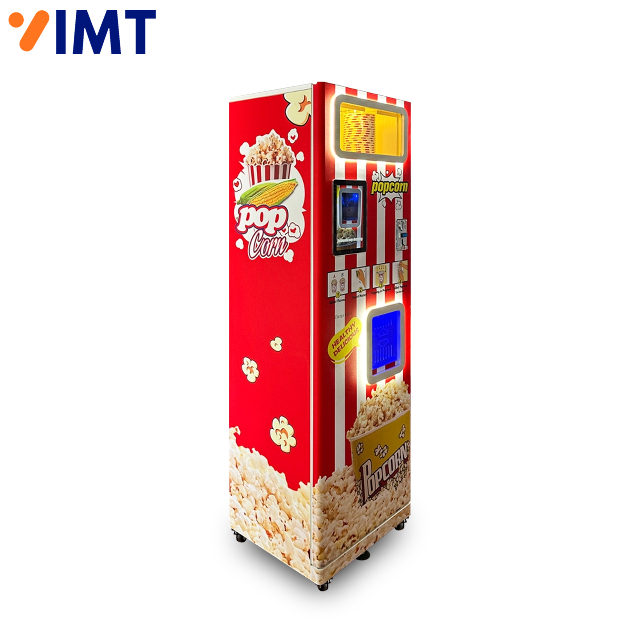 10.1in Screen Automatic Multi-Flavor Popcorn Vending Machine,MY SHOP,10.1in Screen Automatic Multi-Flavor Popcorn Vending Machine