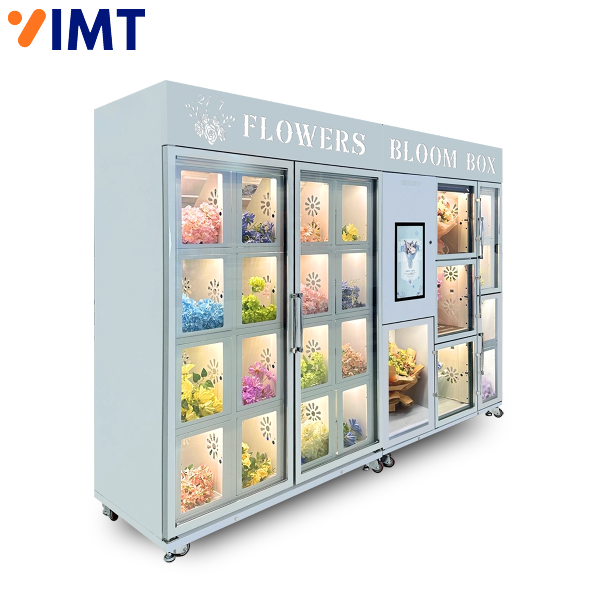 24-Hour Large-Capacity Self-Service Fresh Flower Vending Machine,Iron Momenta Technology Company,24-Hour Large-Capacity Self-Service Fresh Flower Vending Machine