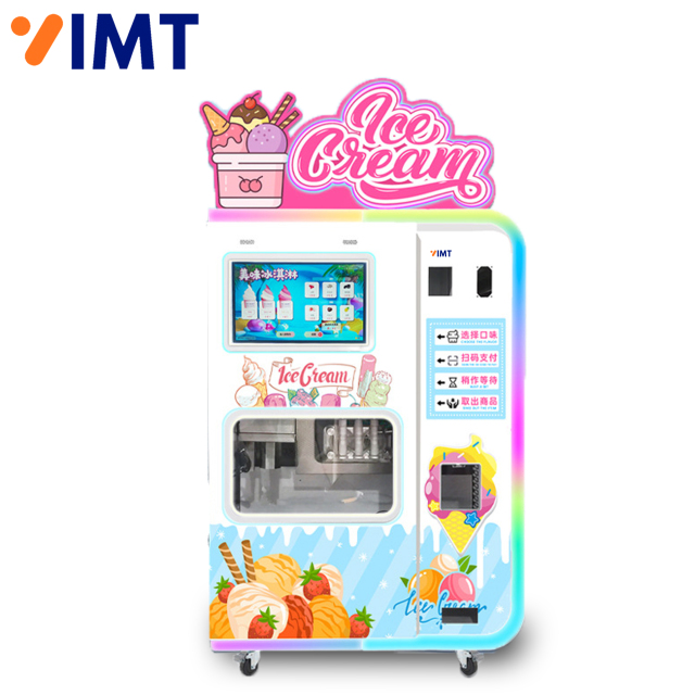 32in 24-Hour Automatic Soft Ice Cream Vending Machine,MY SHOP,32in 24-Hour Automatic Soft Ice Cream Vending Machine