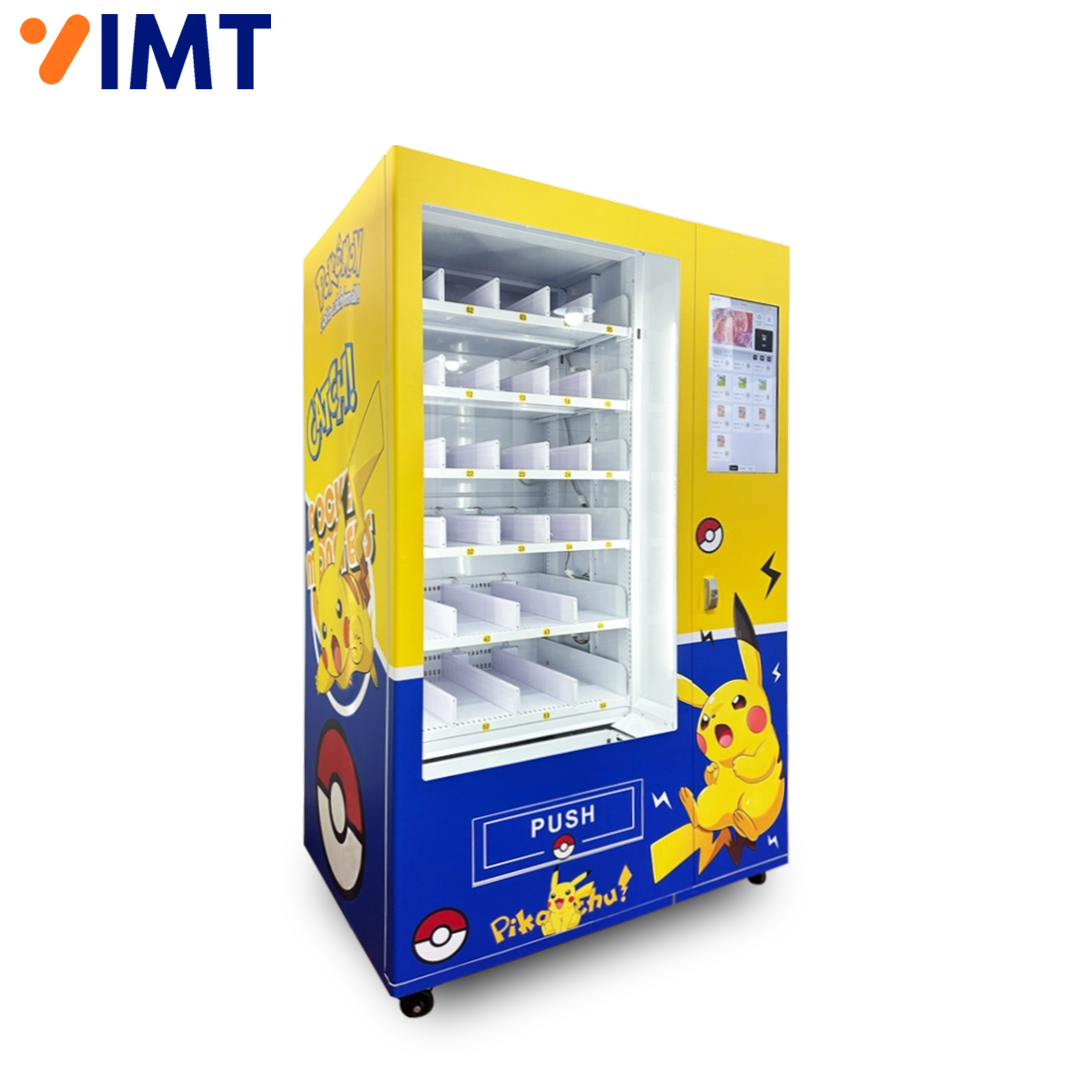 Pokemon-themed 21.5in Interactive Touchscreen Lucky Box Vending Machine,MY SHOP,Pokemon-themed 21.5in Interactive Touchscreen Lucky Box Vending Machine