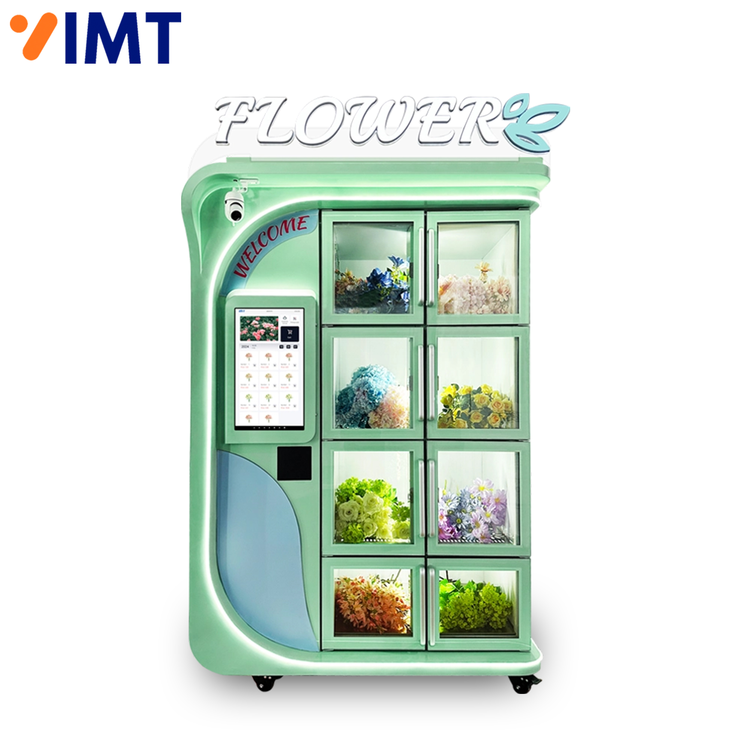 24-Hour Self-Service Fresh Flower Vending Machine,MY SHOP,24-Hour Self-Service Fresh Flower Vending Machine
