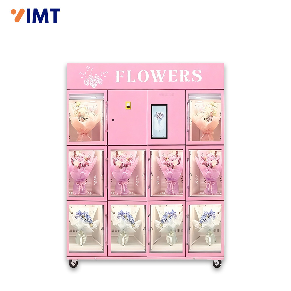15.6-Inch Smart Flower Vending Machine with Refrigeration Anti-Fog Glass,Iron Momenta Technology Company,15.6-Inch Smart Flower Vending Machine with Refrigeration Anti-Fog Glass