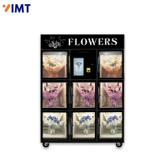 15.6-Inch Smart Flower Vending Machine for 24/7 Automated Flower Retail,Iron Momenta Technology Company,15.6-Inch Smart Flower Vending Machine for 24/7 Automated Flower Retail