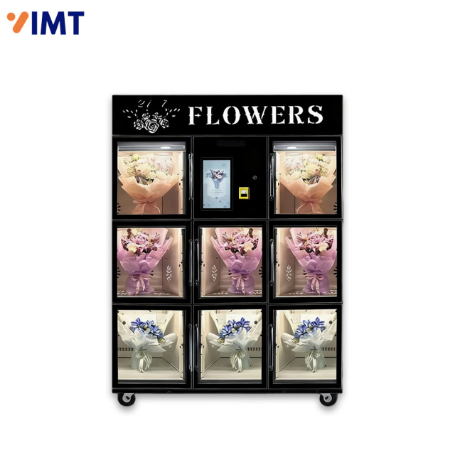 15.6-Inch Smart Flower Vending Machine for 24/7 Automated Flower Retail,Iron Momenta Technology Company,15.6-Inch Smart Flower Vending Machine for 24/7 Automated Flower Retail