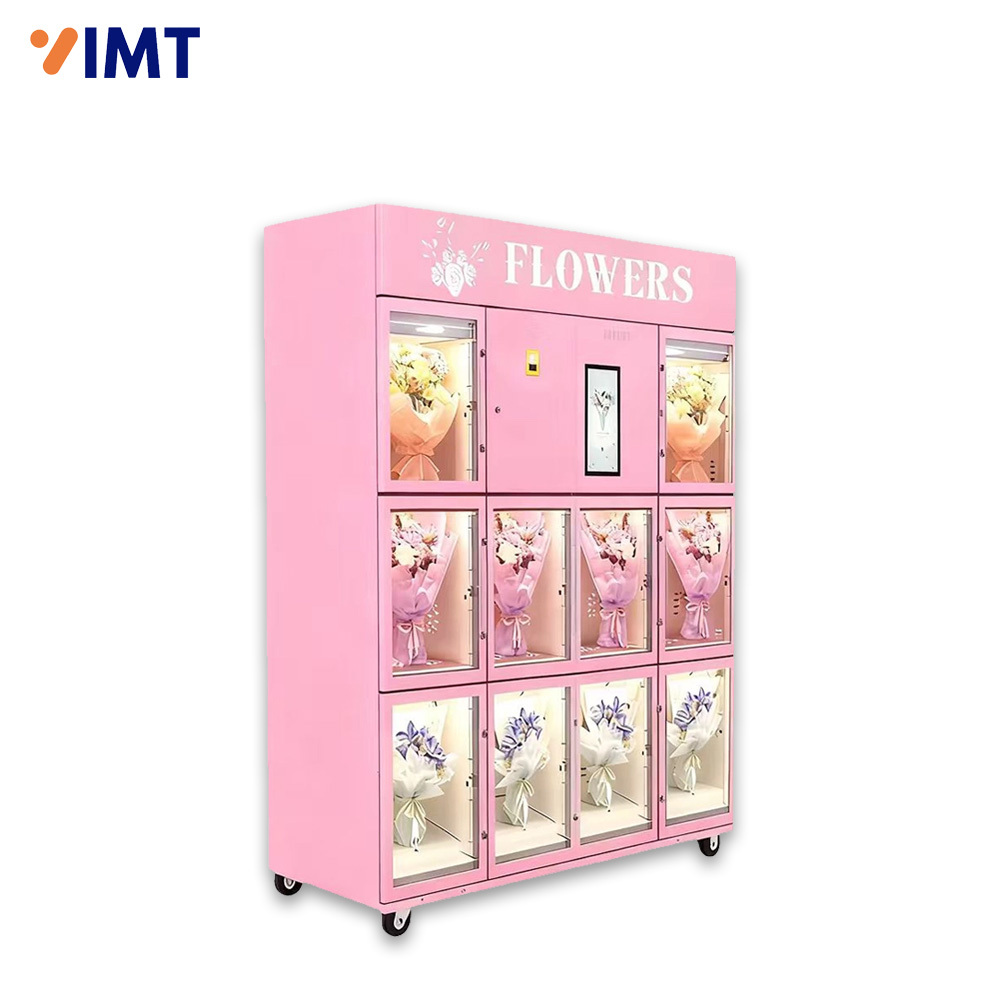 15.6-Inch Smart Flower Vending Machine with Refrigeration Anti-Fog Glass,Iron Momenta Technology Company,15.6-Inch Smart Flower Vending Machine with Refrigeration Anti-Fog Glass