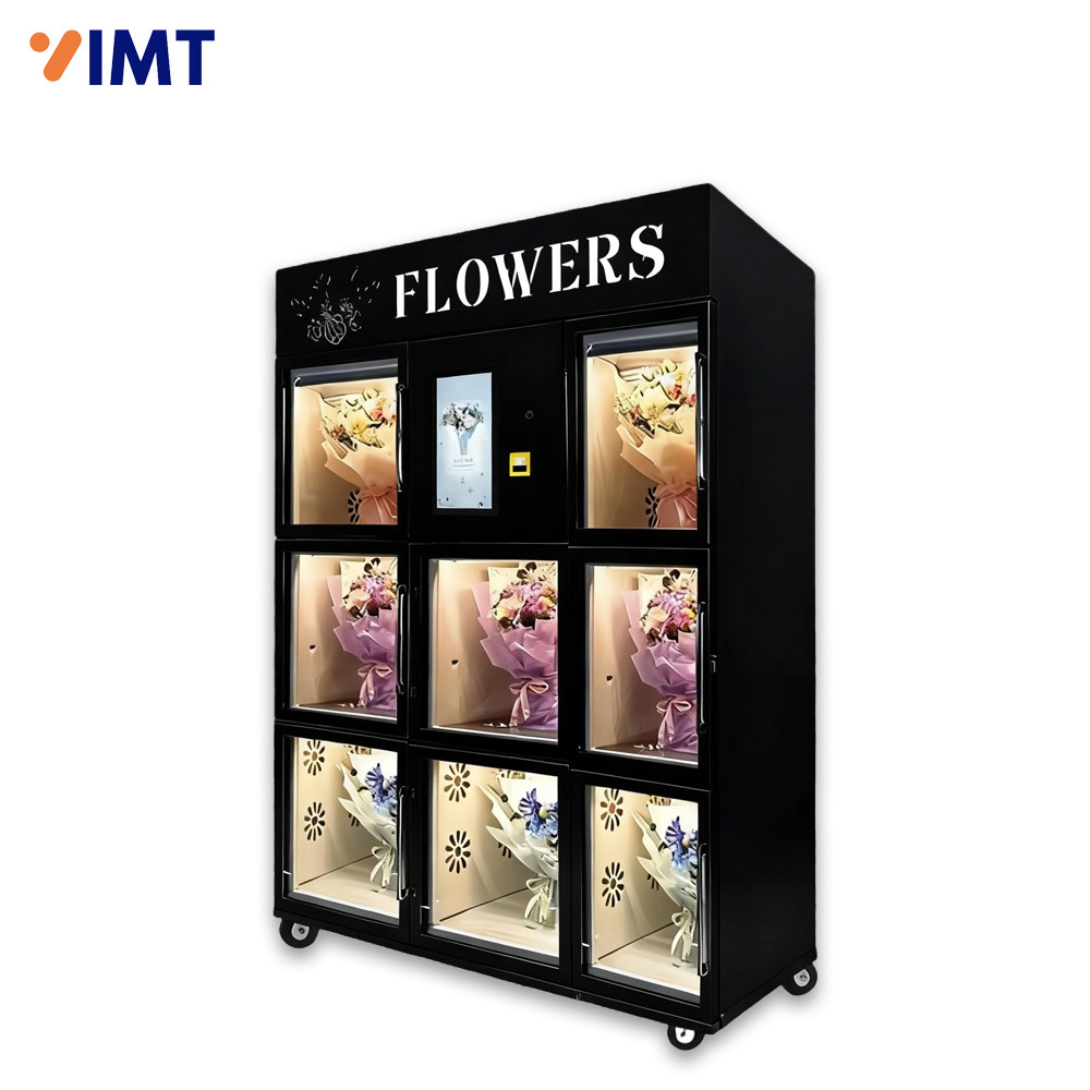 15.6-Inch Smart Flower Vending Machine for 24/7 Automated Flower Retail,Iron Momenta Technology Company,15.6-Inch Smart Flower Vending Machine for 24/7 Automated Flower Retail