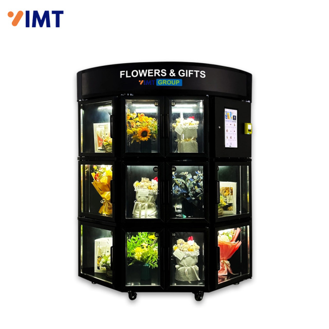 Smart Flower Vending Machine with Climate Control & Remote Management,Iron Momenta Technology Company,Smart Flower Vending Machine with Climate Control & Remote Management
