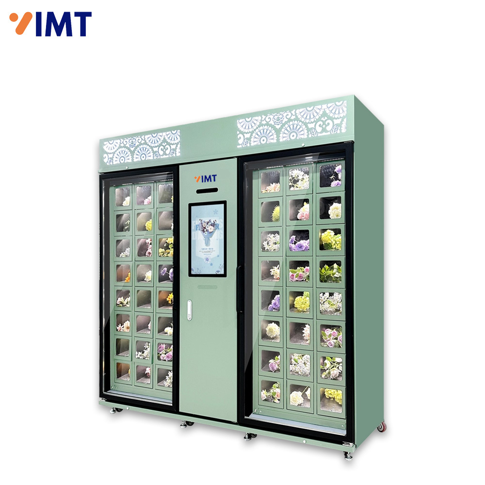 48 Slots Fresh Flower Vending Machine with Cooling Preservation System,Iron Momenta Technology Company,48 Slots Fresh Flower Vending Machine with Cooling Preservation System