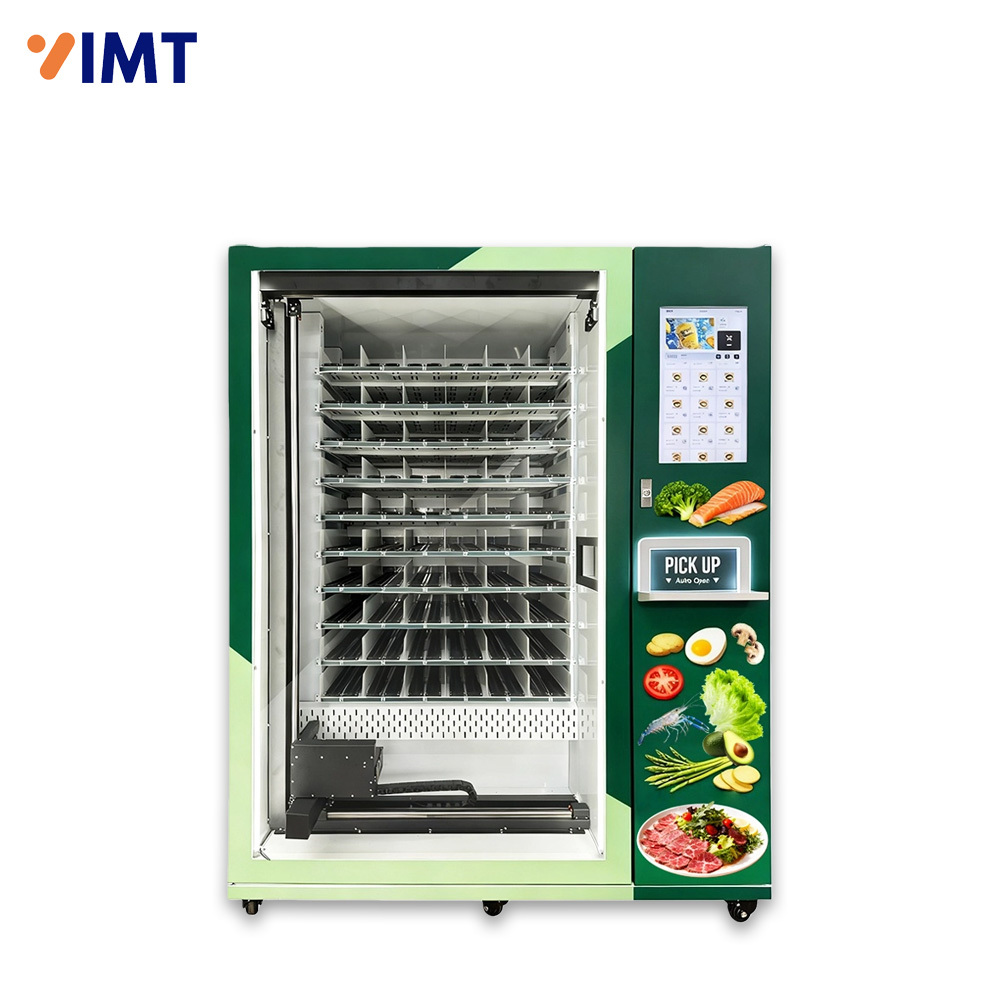 21.5" Smart Hot Food Vending Machine with Heating and Delivery System,Iron Momenta Technology Company,21.5" Smart Hot Food Vending Machine with Heating and Delivery System
