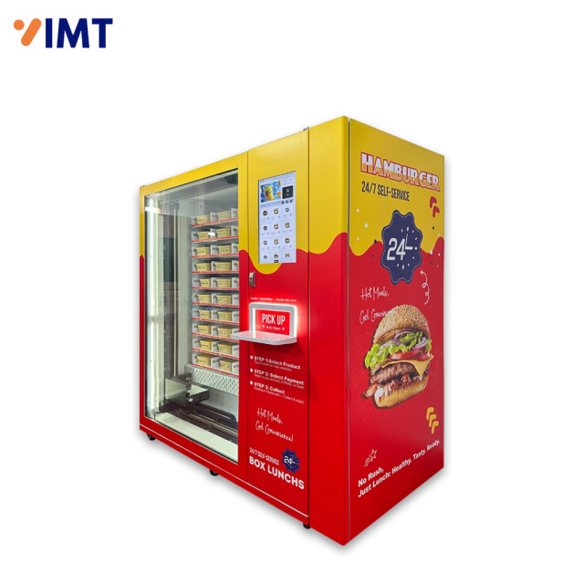 21.5-Inch Ready Meal Vending Machine with Microwave Heating System,Iron Momenta Technology Company,21.5-Inch Ready Meal Vending Machine with Microwave Heating System