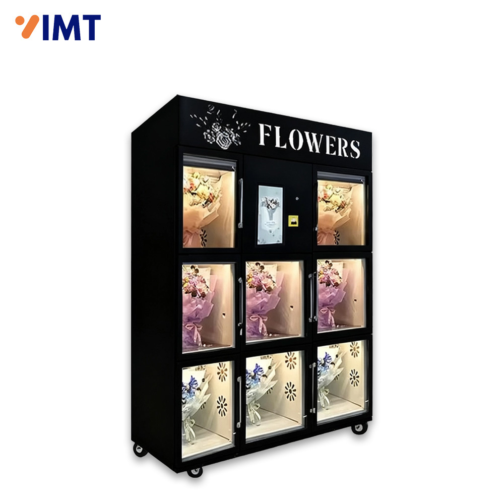 15.6-Inch Smart Flower Vending Machine for 24/7 Automated Flower Retail,Iron Momenta Technology Company,15.6-Inch Smart Flower Vending Machine for 24/7 Automated Flower Retail