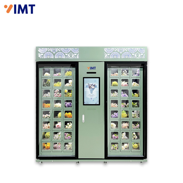 48 Slots Fresh Flower Vending Machine with Cooling Preservation System,Iron Momenta Technology Company,48 Slots Fresh Flower Vending Machine with Cooling Preservation System