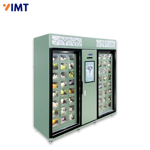 48 Slots Fresh Flower Vending Machine with Cooling Preservation System,Iron Momenta Technology Company,48 Slots Fresh Flower Vending Machine with Cooling Preservation System