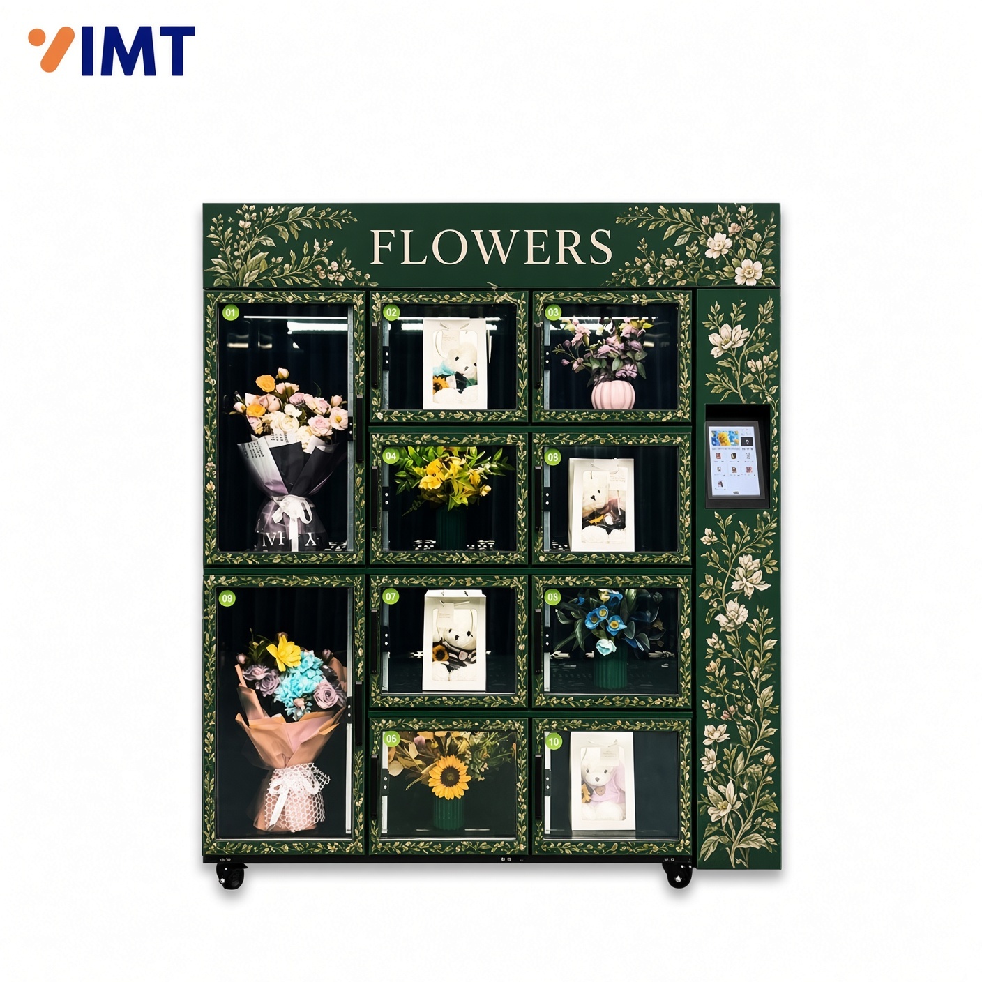 7.1Inch Touch Screen Fresh Flower & Bouquet Vending Machine 24/7 Selfservice Floral Kiosk,Iron Momenta Technology Company,7.1-Inch Touch Screen Fresh Flower & Bouquet Vending Machine 24/7 Self-service Floral Kiosk