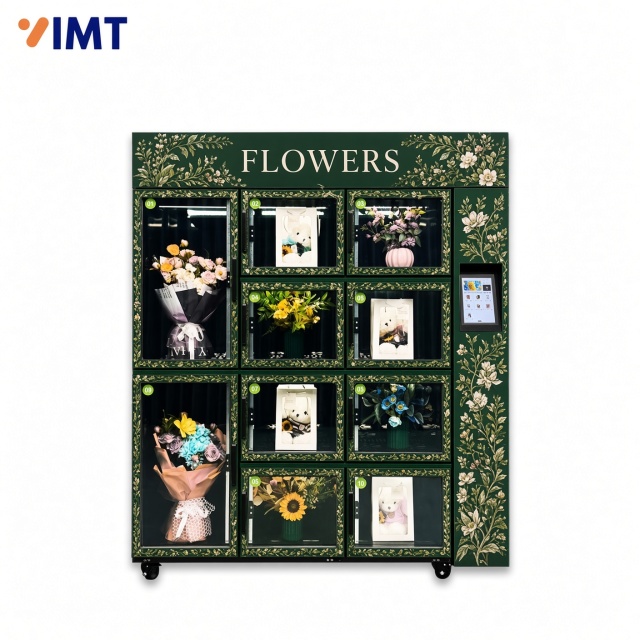 7.1Inch Touch Screen Fresh Flower & Bouquet Vending Machine 24/7 Selfservice Floral Kiosk,Iron Momenta Technology Company,7.1-Inch Touch Screen Fresh Flower & Bouquet Vending Machine 24/7 Self-service Floral Kiosk