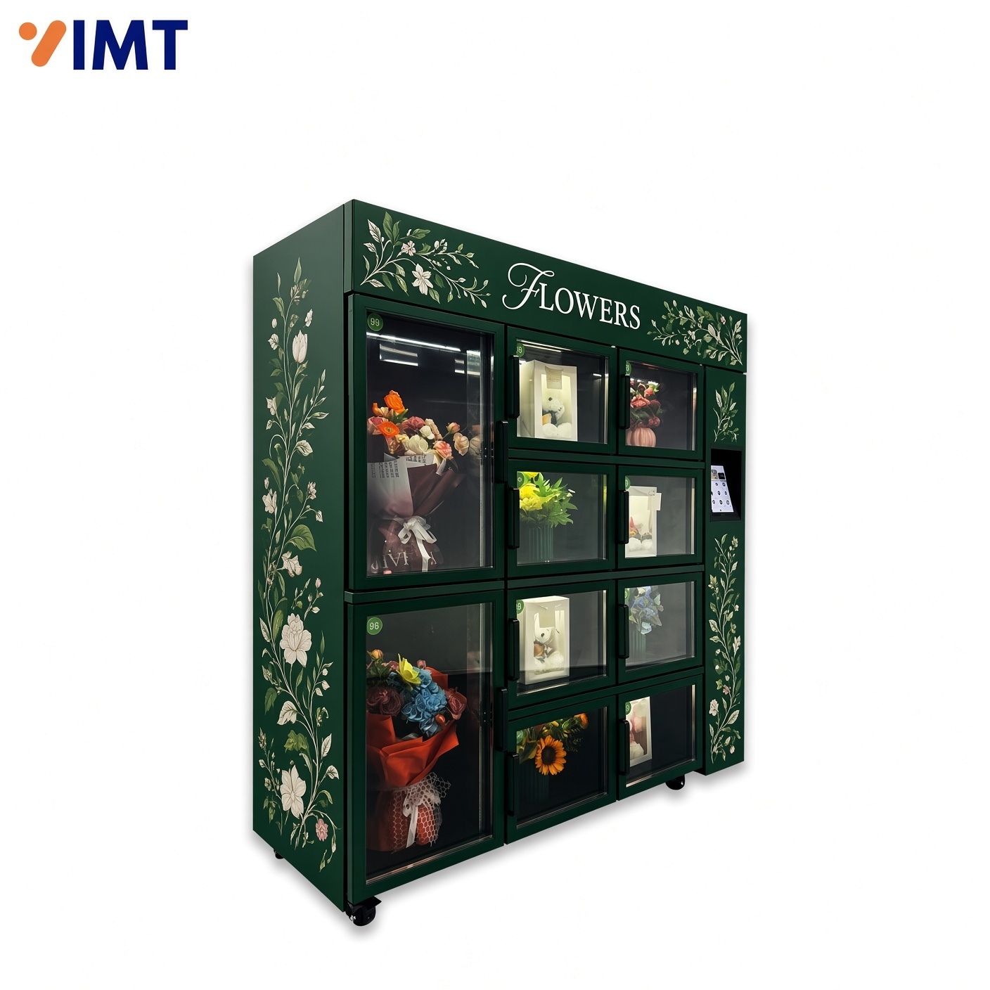 7.1Inch Touch Screen Fresh Flower & Bouquet Vending Machine 24/7 Selfservice Floral Kiosk,Iron Momenta Technology Company,7.1-Inch Touch Screen Fresh Flower & Bouquet Vending Machine 24/7 Self-service Floral Kiosk