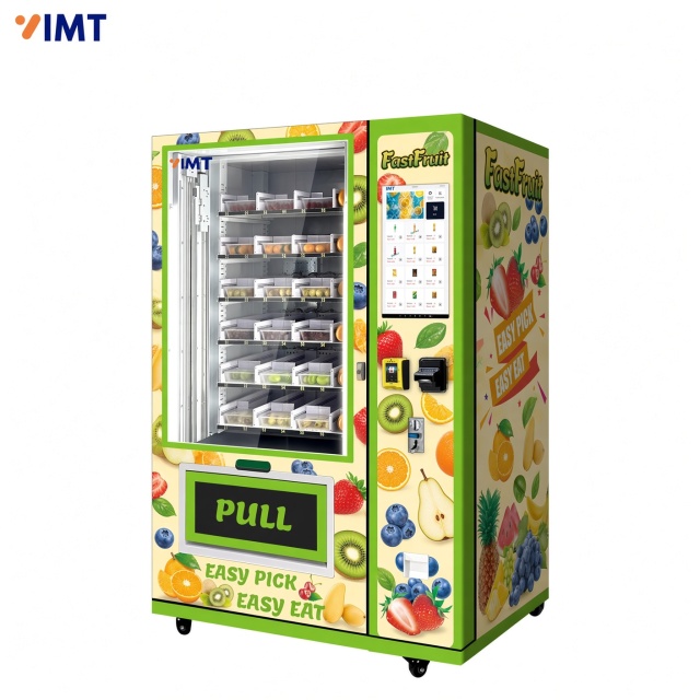 21.5-Inch Fruit Graphic Wrap Fresh Fruit & Veggie Vending Machine,Iron Momenta Technology Company,21.5-Inch Fruit Graphic Wrap Fresh Fruit & Veggie Vending Machine