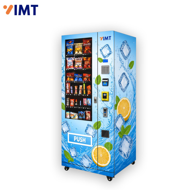 36 Slots Metal Keypad Drink Snack Vending Machine with Refreshing Ice Theme Design,Iron Momenta Technology Company,36 Slots Metal Keypad Drink Snack Vending Machine with Refreshing Ice Theme Design