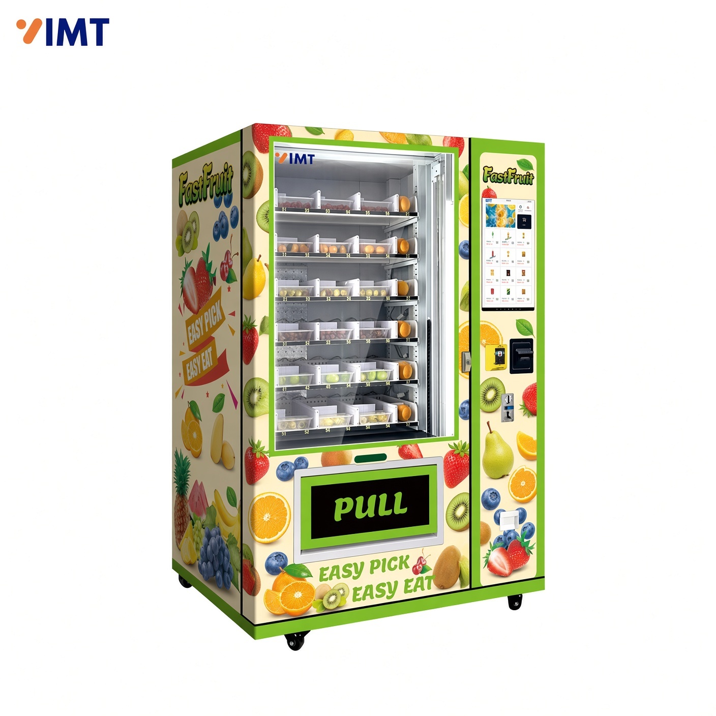 21.5-Inch Fruit Graphic Wrap Fresh Fruit & Veggie Vending Machine,Iron Momenta Technology Company,21.5-Inch Fruit Graphic Wrap Fresh Fruit & Veggie Vending Machine