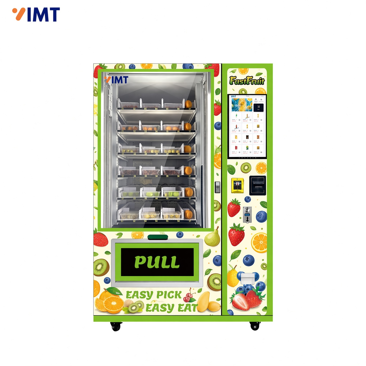 21.5-Inch Fruit Graphic Wrap Fresh Fruit & Veggie Vending Machine,Iron Momenta Technology Company,21.5-Inch Fruit Graphic Wrap Fresh Fruit & Veggie Vending Machine