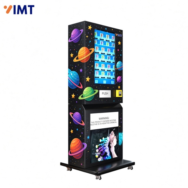 Planet-Themed Wall-Mounted Cigarette Perfume Vending Machine,Iron Momenta Technology Company,Planet-Themed Wall-Mounted Cigarette Perfume Vending Machine