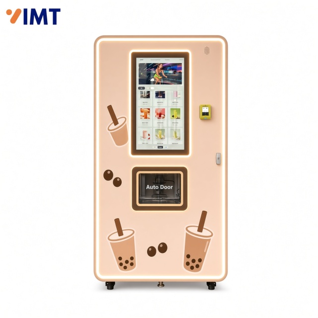 Commercial Milk Tea Vending Machine | Automatic Self-Service Milk Tea Machine for Office, Campus & Retail,Iron Momenta Technology Company,Commercial Milk Tea Vending Machine | Automatic Self-Service Milk Tea Machine for Office, Campus & Retail