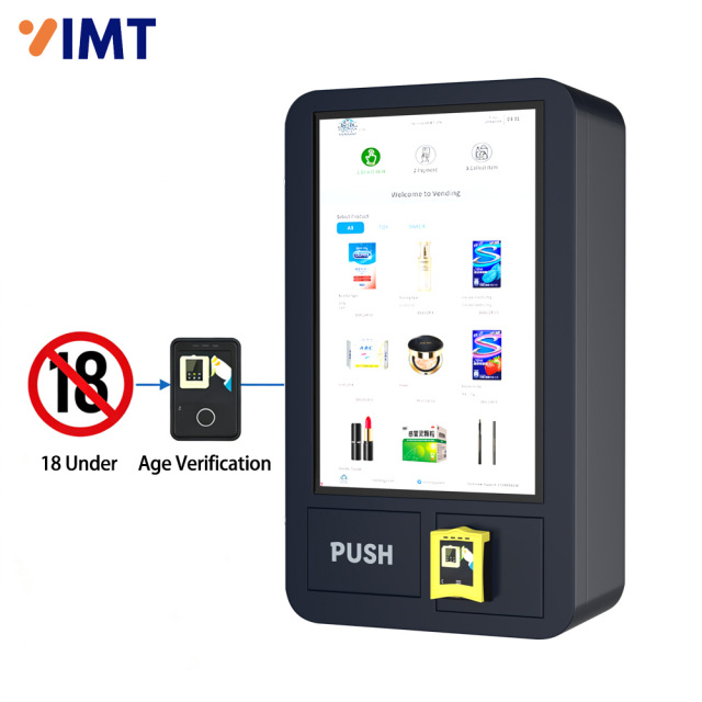 Small Construction Description Examples Wall Mounted Cigarette and Small Item Vending Machine