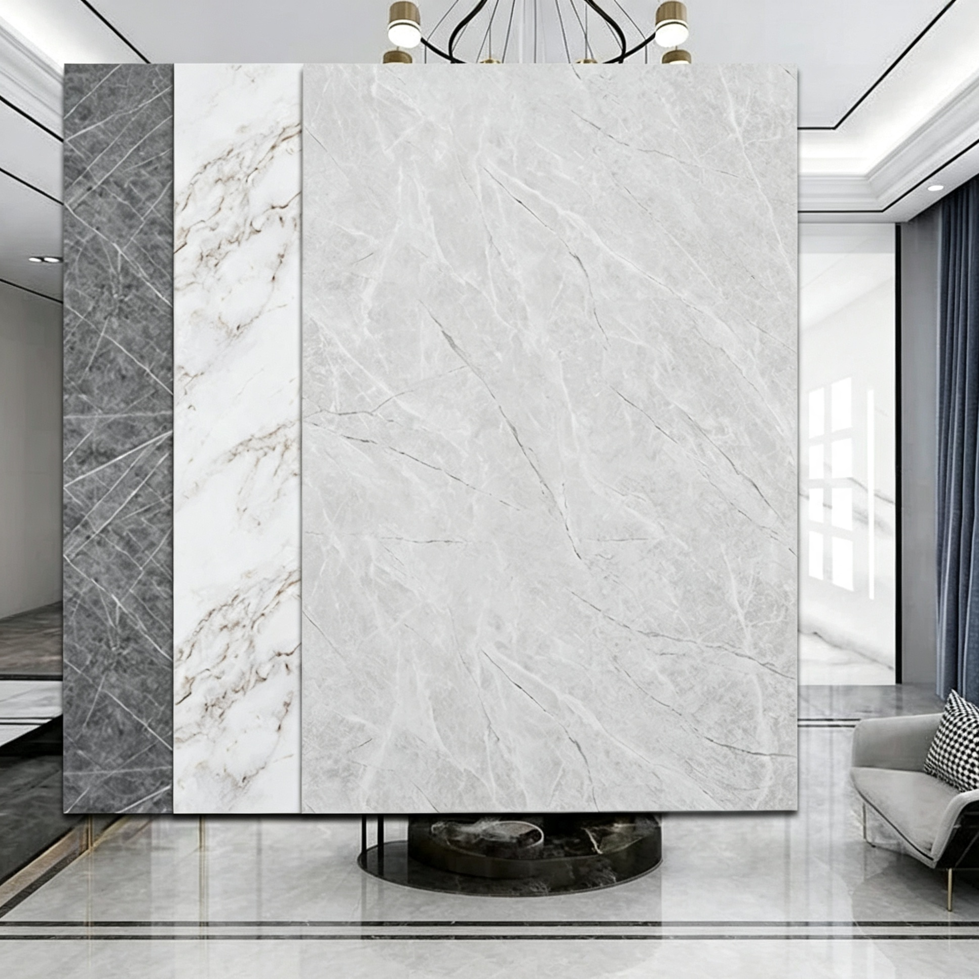 Flexible Thin UV Marble Sheets,Linyi Rayhoo New Materials Co.,Ltd,Budget-Friendly PVC Marble Sheets