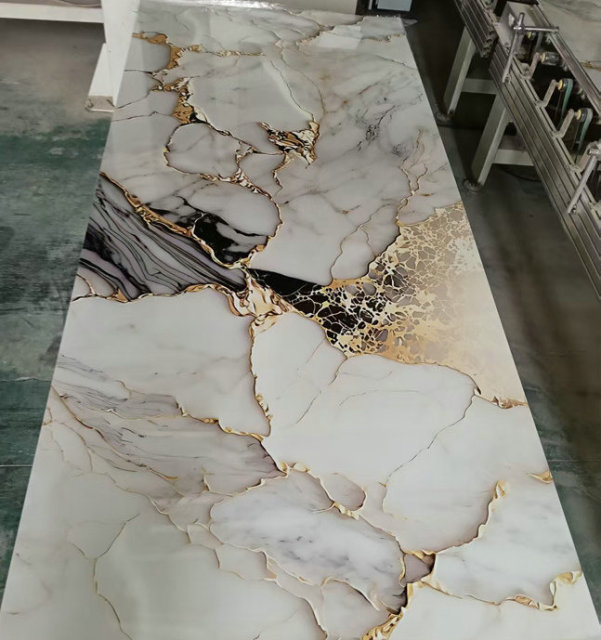 Flexible Thin UV Marble Sheets,Linyi Rayhoo New Materials Co.,Ltd,Budget-Friendly PVC Marble Sheets
