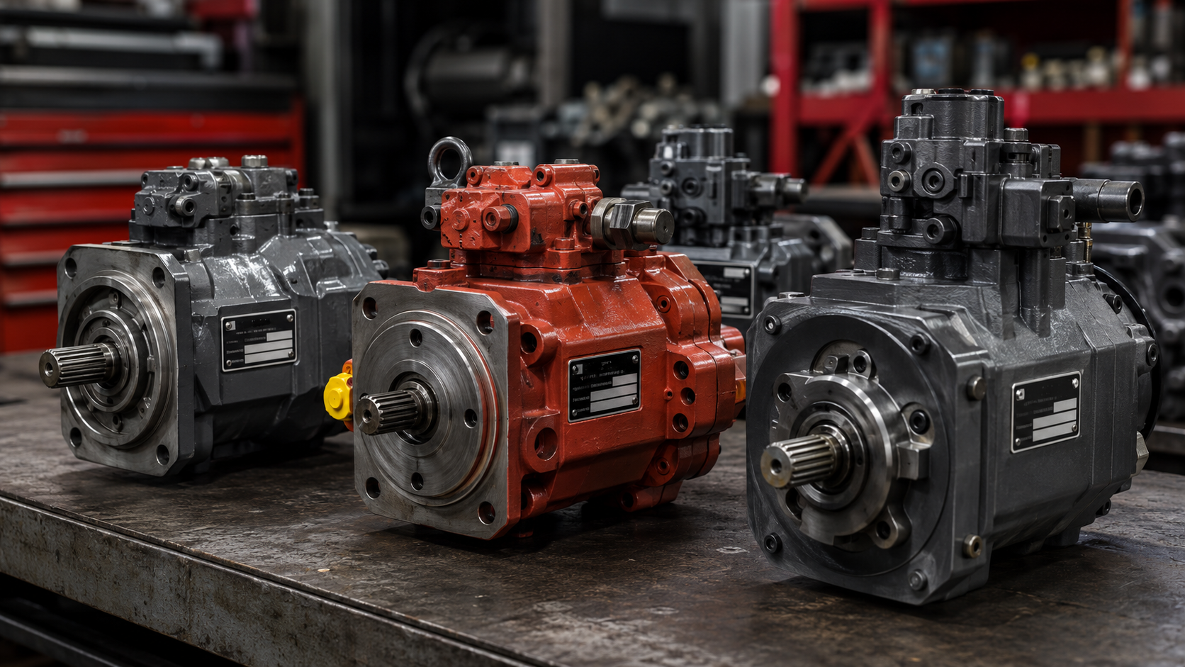 Common Excavator Hydraulic Pump Failure Symptoms