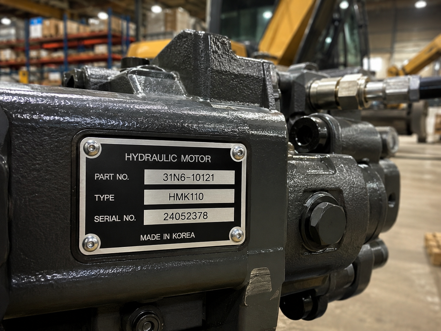 Part Number Check for Hydraulic Parts