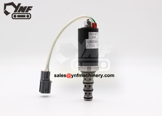 XJBN-00382 Solenoid EPPR Valve for Hyundai Excavators R110-7 R140LC-7 R160LC-7 R180LC