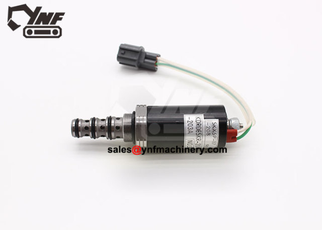 XJBN-00382 Solenoid EPPR Valve for Hyundai Excavators R110-7 R140LC-7 R160LC-7 R180LC