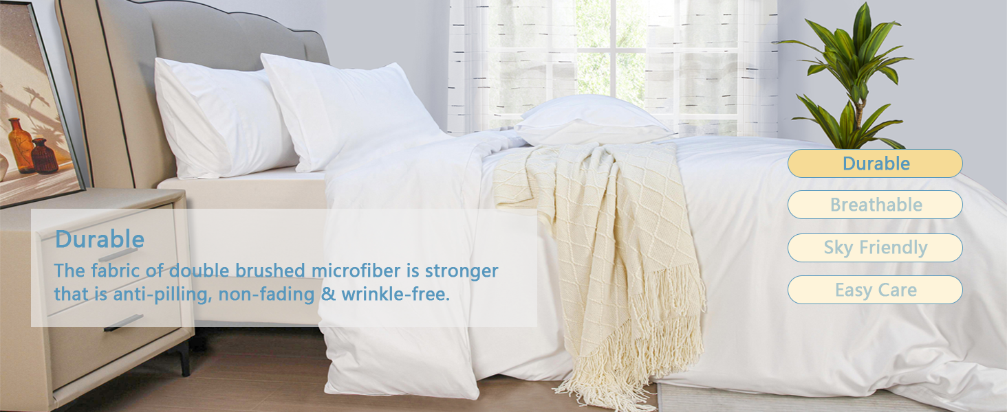 durable duvet cover