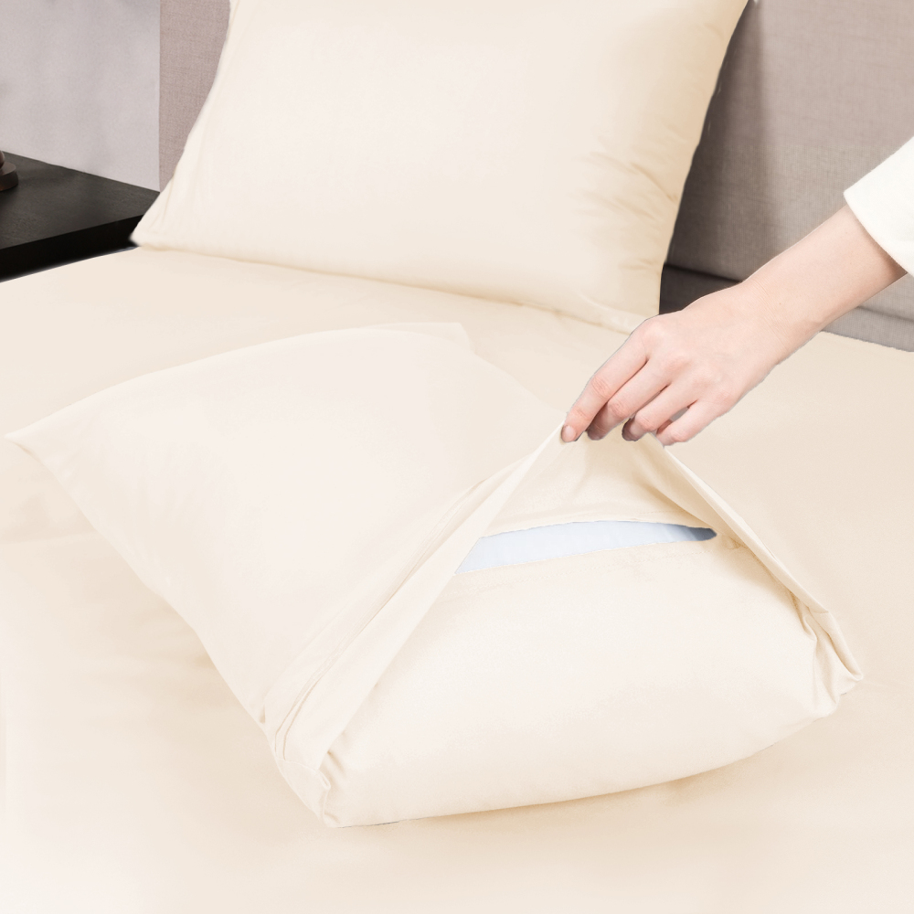 Queen Size Sheet Set - Hotel Luxury 1800 Bedding Sheets & Pillowcases - Deep Pocket Fitted Sheet, Soft, Breathable, Wrinkle & Fade Resistant - 4 Piece (Queen, Blush Pink)