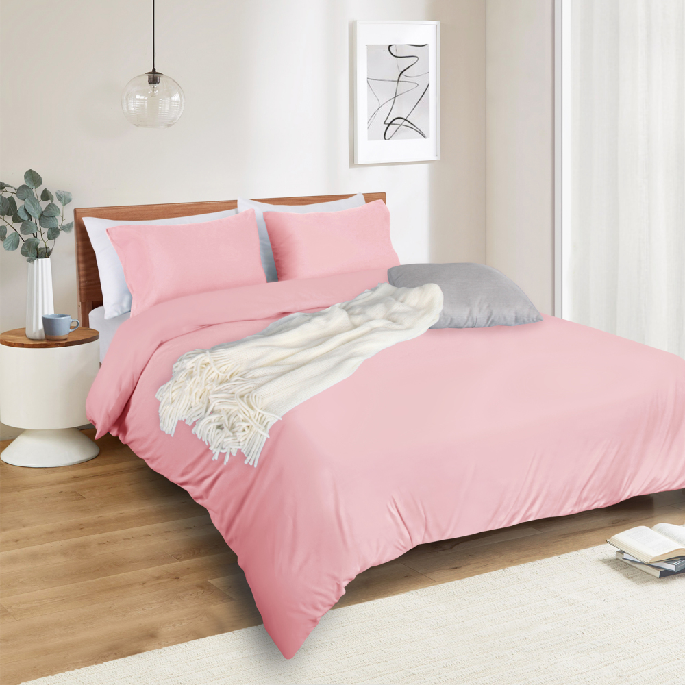 White Duvet Cover Queen Size – Queen Duvet Cover Set - Soft and Breathable Comforter Cover with Zipper Closure, 3Pieces, 1 Duvet Cover (90x90) and 2 Pillow Cases(20x26)