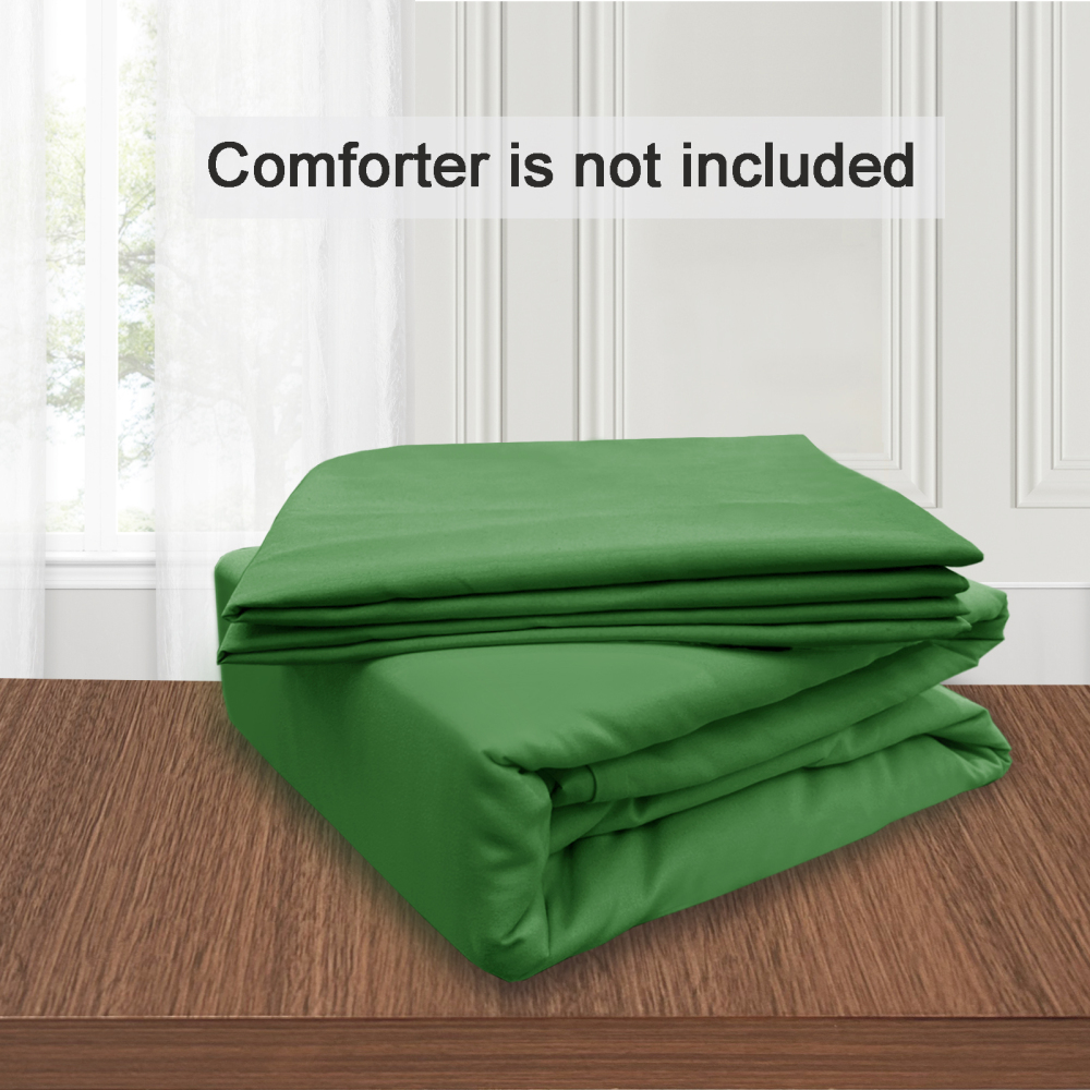 White Duvet Cover Queen Size – Queen Duvet Cover Set - Soft and Breathable Comforter Cover with Zipper Closure, 3Pieces, 1 Duvet Cover (90x90) and 2 Pillow Cases(20x26)